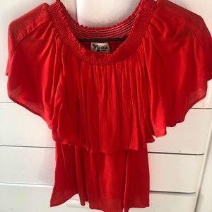 Off the shoulder Show Me Your Mumu top